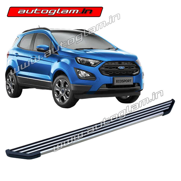 Ford Ecosport 20132022 Aluminium Foot Step, Side Step, and Chrome Fin