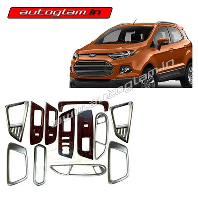 Ford Ecosport 2013-17 Wooden Interior Kit, Set of 12 Pcs, AGES386IS –  autoglam