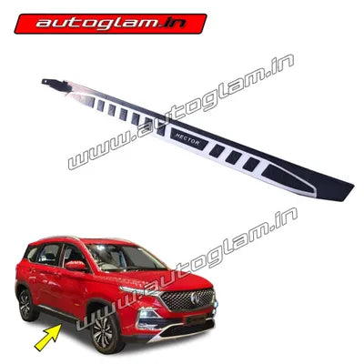 Mg hector side step board price shop