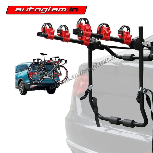 Universal Bike Rack Bicycle Carrier Car Rear Trunk Foldable Cycle Stand For All Cars AGU3BRTF