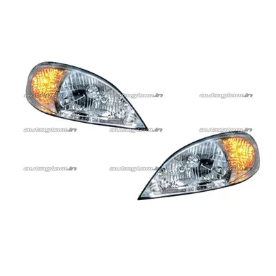 CHEVROLET OPTRA MAGNUM CAR HEADLIGHT ASSEMBLY - SET of 2 (Right and Le –  autoglam
