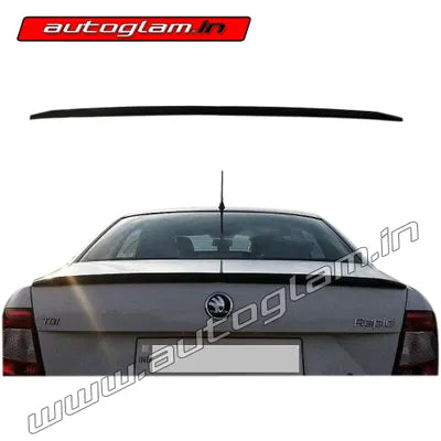 Skoda rapid online rear spoiler