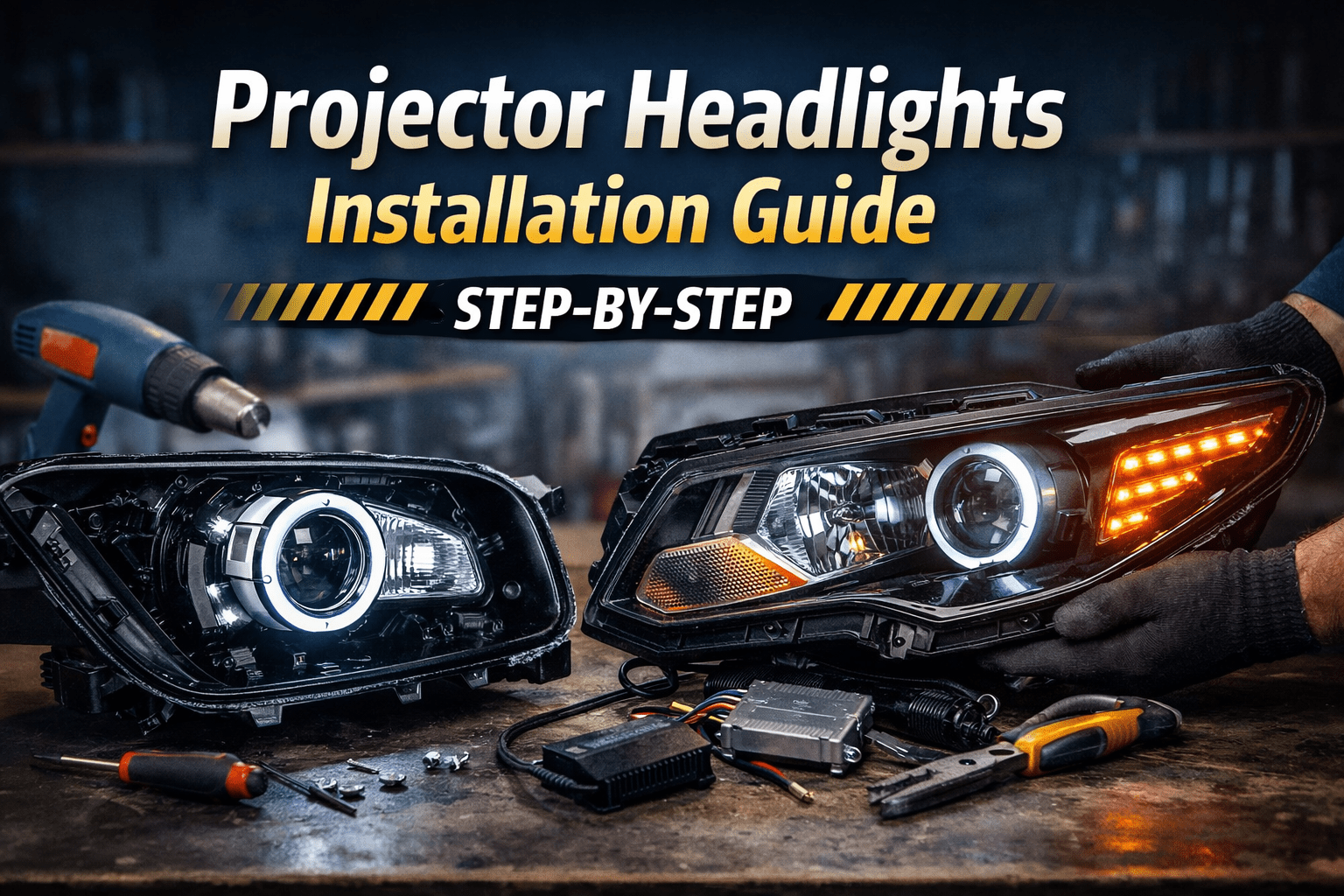 Projector Headlights Installation: Step-by-Step Complete Guide (Beginn ...