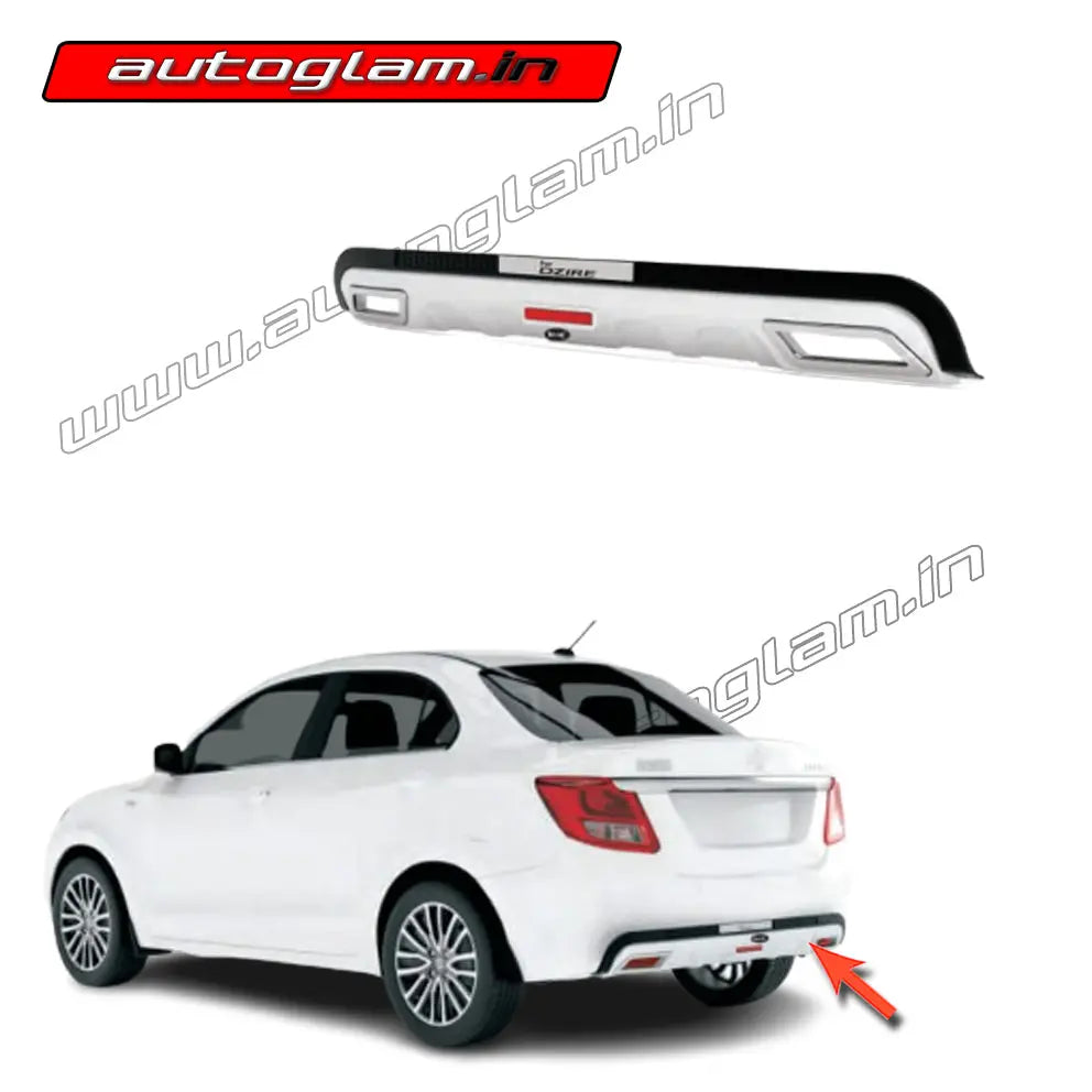 Swift Diffuser Examples Maruti Suzuki Swift Dzire 2017-20 Rear Diffuser | AGMS548SD – autoglam