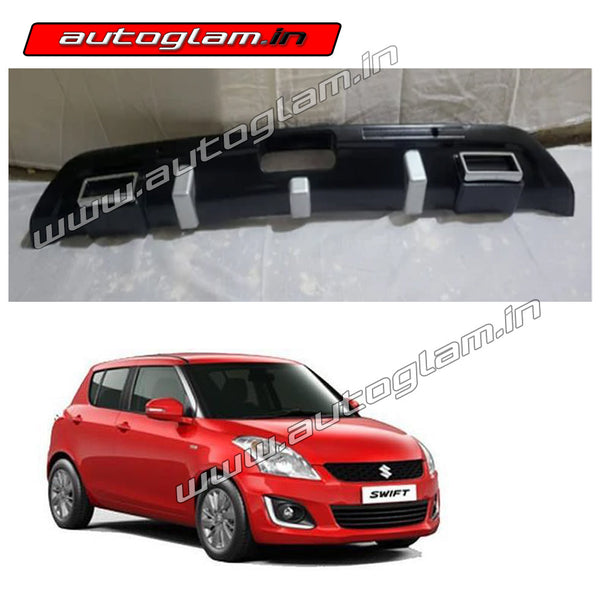 Swift Diffuser Examples Maruti Suzuki Swift 2015+ Rear Diffuser | AGMSS567RD – autoglam