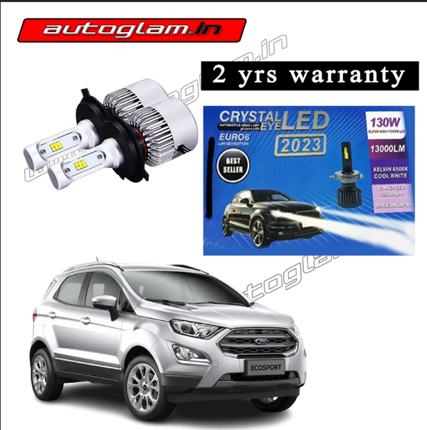 Ford Ecosport 2018+ Crystal H7 LED Kit 130W 6000K with 2 Years Warrant ...