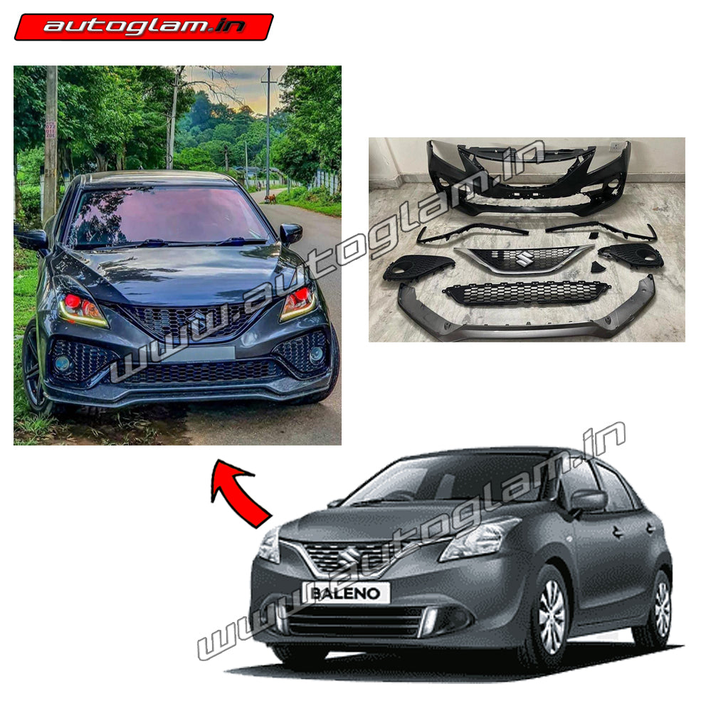 Baleno Modification Kit Maruti Suzuki Baleno Aggressive Body Kit | Sporty and Aerodynamic ...