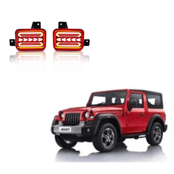 Mahindra Thar Rear Matrix reflector | AGMAH7556RR – autoglam