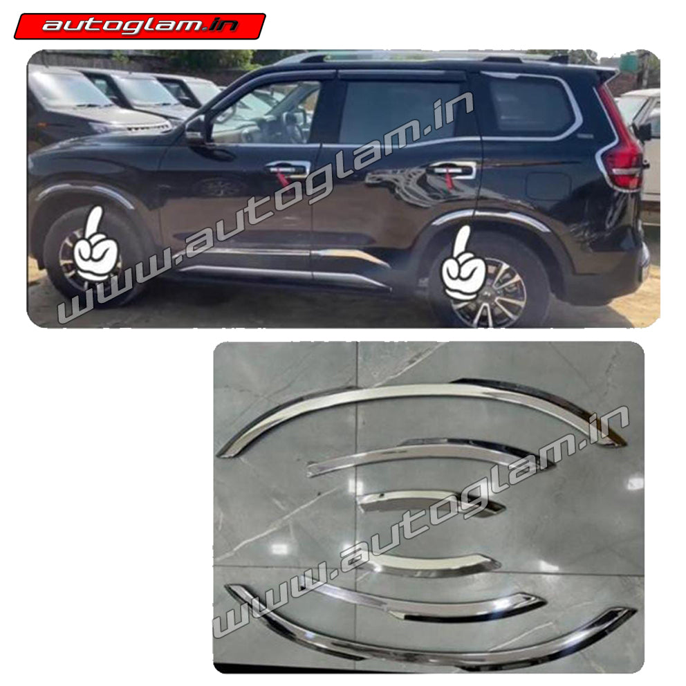 Mahindra Scorpio N 2022 Onwards Wheel Arch Cladding – Durable, Off-Road ...