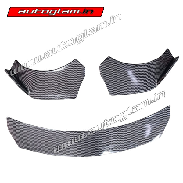 Car Splitter/Skirting for all Cars, With Carbon AGCP659C autoglam