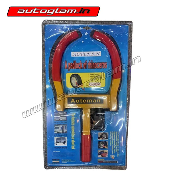 Aoteman Lock Anti-theft Car Wheel Clamp Locks | AGUTL – autoglam