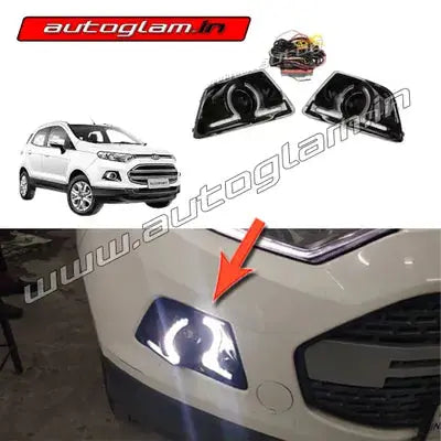 Ultimate Styling Front Fog Light & DRL For Ford EcoSport (2013-2020) – Drivers Side Right