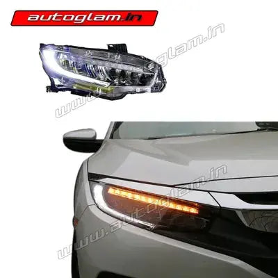 Honda Civic 2019+ Projector Headlights India LED DRL Headlight