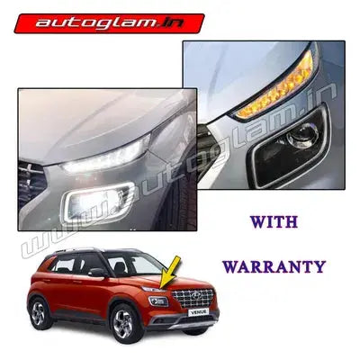 Hyundai Venue Bonnet DRL with Matrix Indicator with warranty | Autoglam ...
