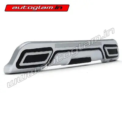 Maruti Suzuki Wagon R 2019+ Rear Bumper Diffuser, Rear Guard with Dual ...
