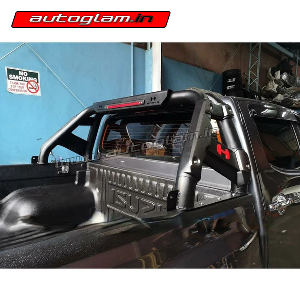 Roll bars for Isuzu D-Max Hamer Style, Color -Black | Autoglam – autoglam