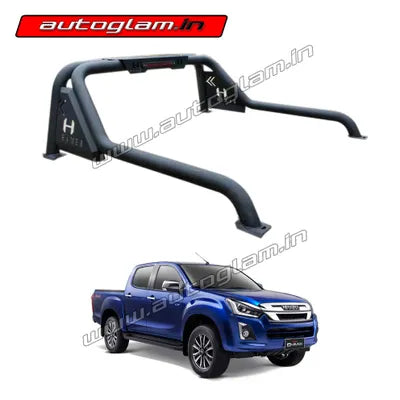 Roll bars for Isuzu D-Max Hamer Style, Color -Black | Autoglam – autoglam