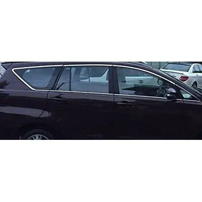 Toyota Innova Crysta Car Window Frame Stainless Steel Chrome Garnish T ...