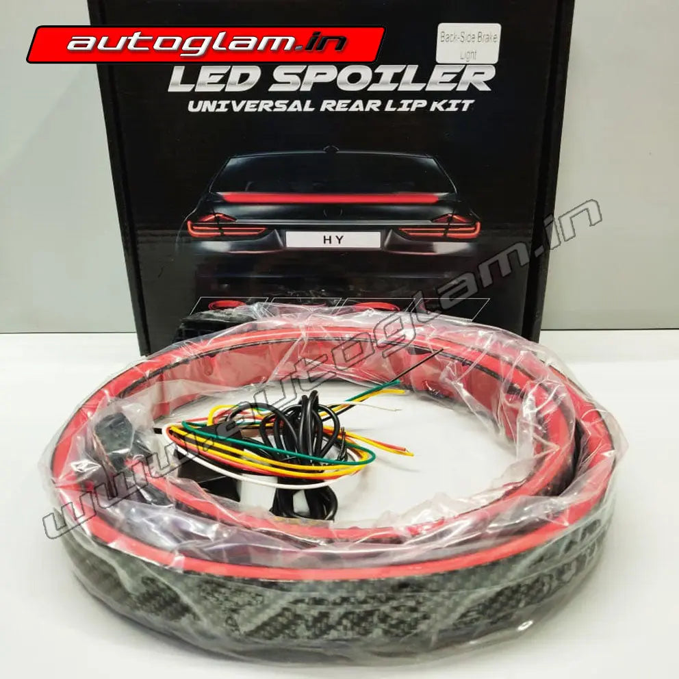 Types Rear Led Spoiler Kit Universal Led Rear Lip Spoiler Kit For All Cars | Autoglam – autoglam